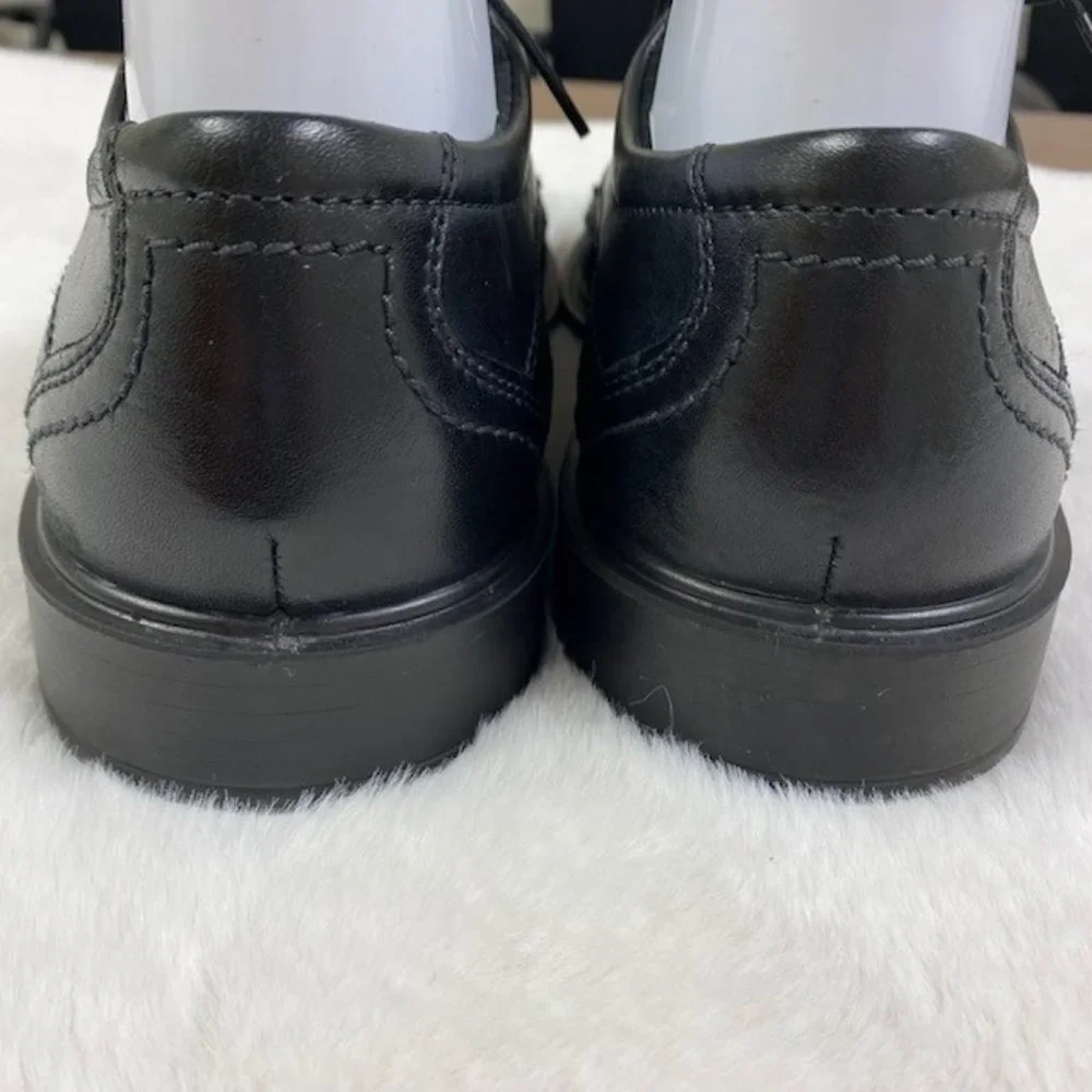 Ecco New Jersey Bike Toe Lace Up Leather‎ Oxfords, size 7